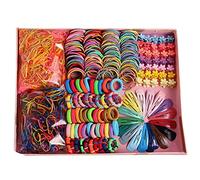 Jonlaki Girls Hair Set Candy Color HeadressPin Caouth Rubberband Accessoires pour les Filles et les Femmes (【780 pièces de boîte)