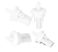 Jonlaki Interrupteur de Réfrigérateur PBS35B, 10 Pièces, Appuyez pour Réinitialiser le Contrôle de la Lumière de l'appareil Blanc OFFON