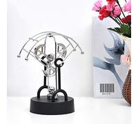 Jonlaki Jouet de Bureau Physique en Forme de Semi-Arc, Gadget à Mouvement Perpétuel Rotatif pour la Décoration de la Maison et du Bureau, Cadeau Scientifique éducatif