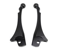 Jonlaki Kit de Leviers de Frein de Moto 8 Mm, Leviers Courts en Alliage d'aluminium, Conception Antidérapante pour GTS 300 2023 Plus (BLACK)