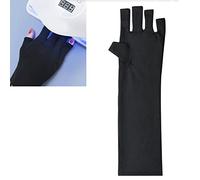 Jonlaki Manucures de Gel Manucure de Blindage de Protection Efficace pour un Usage Professionnel (Noir Longue)