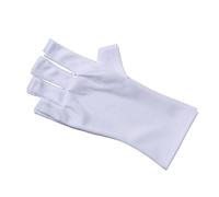 Jonlaki Manucures de Gel Manucure de Blindage de Protection Efficace pour un Usage Professionnel (Short blanc)