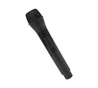 Jonlaki Microphone Accessoire pour Chanter, karaoké, Jouet, Accessoires de Performance sur Scène Réalistes avec Interrupteur, Conception pour Photographie de Fête D'enfants (BLACK)