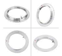 Jonlaki OM- Adaptateur de Monture d'Objectif en Cuivre pour Objectif OM vers Appareil Photo EF - et Portable