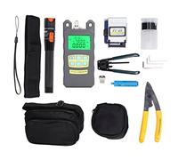 Jonlaki Outils à Fibre Optique, Trousse D'outils de Réseau de Fibre de Fibre ABS avec ABS avec des Mesures et des Conseils Clairs pour les Professionnels et les Techniciens de la Fibre