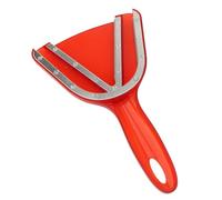 Jonlaki Ouvre-bocal Coulissant avec Dents en Acier Inoxydable-ouvre-bouteille Portable et économique pour la Cuisine, Rouge (rouge)