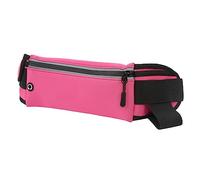 Jonlaki Pack de Bandes Banales Imperméables et Ultrathin, Sac de Taille de Course Multifonctionnel pour Le Fitness et Le Marathon - Fait de Néoprène Robuste (Rosé)