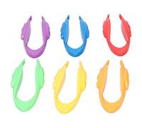 Jonlaki Pincettes Colorées pour l'exploration en Plein Air, Jouet éducatif, Ensemble de Clips de Capture Sûrs et Sûrs, 6 Pièces