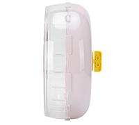 Jonlaki Roue d'exercice à roulettes Super Silencieuse pour Petits Animaux de Compagnie - Jouet d'exercice pour Hamster et Guinée, Matériau PP, Design 14 Cm (12CM)