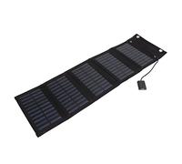 Jonlaki Sac Pliable pour Panneau Solaire en Silicium Monocristallin 25W, pour Ordinateurs Portables, Batteries de Voiture, Chariots, Navires-et avec Indicateur LED