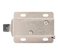 Jonlaki Serrure électrique électromagnétique DC 12 V pour Solutions de sécurité d'armoires, de Tiroirs et de Portes (en diagonale vers le haut)