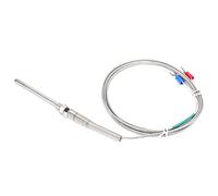 Jonlaki Sonde en Acier Inoxydable de Capteur de Température de Thermocouple de Type K de 5x70mm avec le Fil M8 pour une Mesure Précise