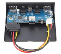 Jonlaki USB 3 Haute Vitesse 5 Gbit/s. Panneau Avant du Lecteur de Disquettes avec Interface de Type C et Interface pour des Connexions Efficaces