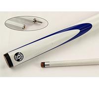Jonny 8 Ball 57 "Enfer Blanc 2 Section Graphite Snooker Billard - 9mm Pointe
