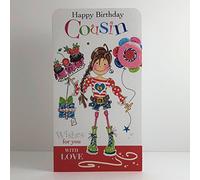 Jonny Javelin Girl Cousin carte d'anniversaire