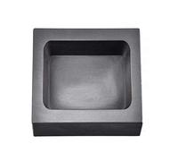 Jonoisax Moule À Lingot De Fonte De Fusion De Graphite De Raffinage De Haute Pureté, pour l'or, l'argent, Le Métal De Cuivre, Le Creuset De Fonderie Graphite Carré,Capacity: Gold1000gSilver540g
