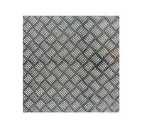 Jonoisax Tôle de seuil en Aluminium diamantée, épaisseur 2 mm pour Camion. Banc de Travail, Garage et Bien Plus encor,2 * 500 * 500mm