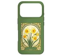 Jonquille Radiant March's Happy Birthflower Coque pour iPhone 17 Pro