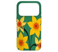 Jonquilles A Touch of Retro Sunshine 2 Coque pour iPhone 17 Pro