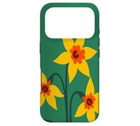Jonquilles A Touch of Retro Sunshine 3 Coque pour iPhone 17 Pro