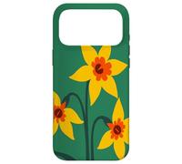 Jonquilles A Touch of Retro Sunshine 3 Coque pour iPhone 17 Pro Max