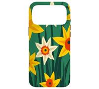 Jonquilles A Touch of Retro Sunshine Coque pour iPhone 17 Pro Max