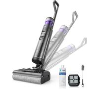 JONR ED12 Pro Max Aspirateur eau et poussières, séchage rapide à l'air chaud & autonettoyage à l'eau chaude Abaissement à plat à 180°, fonction de nettoyage automatique