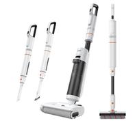 JONR -ED20 PRO 4-en-1 Aspirateur Laveur San Fil 17000Pa, Autonettoyant et Séchage Automatique, Rappel Vocal Intelligent-Pivot 180°