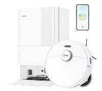 JONR P20 Pro Robot Aspirateur Laveur avec Station Automatique de Vidange Lavage Séchage, Aspirateur Robot de 8000Pa, Évitement Actif d'obstacles, Balayage adaptatif des Bords, Commande Vocale, APP