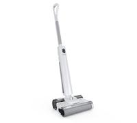 JONR S20 Pro Aspirateur lavant séchant - 3,2 kg Portable, Design Plat à 180°, Aspirateur Laveur Balai sans Fil, avec Auto-Nettoyage, Nettoyage continu des Bords, idéal pour espaces sous Les,Blanc
