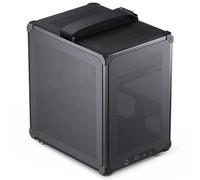 mini-tour Jonsbo C6 Handle Black Boîtier, Boîtier gaming, Boîtier PC noir