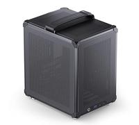mini-tour Jonsbo C6 Boîtier, Boîtier PC, Boîtier gaming noir