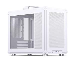 Jonsbo C6 MAX PC-Geh?use, Mini-Geh?use, Micro-ATX, Tempered Glass - wei?
