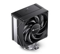 Jonsbo CR-1000 EVO Refroidisseur d'air CPU 120mm (600-1500 tr/min) pour Socket LGA 1200/1700, AM4/AM5, TDP 220W, 4 caloducs, ventilateur 4-Pin PWM.