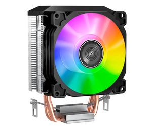Jonsbo CR-1200E système de refroidissement d'ordinateur Processeur Dissipateur thermique/Radiateur 9,2 cm Noir 1 pièce(s)