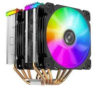 Jonsbo Ventilateur pour processeur CR-2000GT Dual Tower 2x120 mm RGB Noir