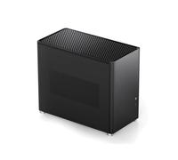 Jonsbo D30-BLACK : Boîtier PC Mini Tower Acier Noir, Micro ATX/DTX/Mini-ITX, 1x3.5", 4x2.5", USB 3.2, Ventilateurs 120/140mm, GPU 374mm