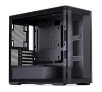 Jonsbo Boîtier PC Midi-Tower D300 mATX Verre trempé 270° Noir