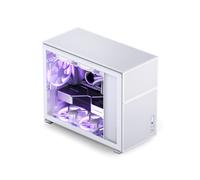 Jonsbo D31 MESH Blanc : Boîtier PC Midi Tower Acier, DTX/ITX/Micro ATX, 1x3.5", 2x2.5", Vent. avant/arrière 120mm, Haut 120/140mm, USB 3.2 Gen 2