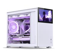 Jonsbo D31 STD Blanc - Boîtier PC Midi Tower ATX / Micro-ATX / ITX / DTX, Acier, USB 3.2 Gen 2, Vent. 120/140mm, Radiateurs 120/140mm, Long. GPU 400mm