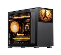 JONSBO D31 Écran mATX Gehäuse, Verre trempé - Noir