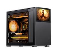 JONSBO D31 Écran mATX Gehäuse, Verre trempé - Noir