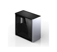 Jonsbo D40-SILVER - Boîtier PC Midi Tower Acier Argent ATX/micro ATX, 1x3.5", 4x2.5", 7 slots, Ventirad 168mm, GPU 374mm, USB 3.2 Gen 1/Gen 2