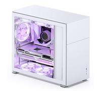 Jonsbo D41 ATX Gehäuse, Verre trempé - Blanc