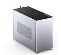 Boîtier PC Jonsbo i 100 Pro Argent - DTX/ITX, USB 3.2 Gen 1/Gen 2 Type-A/Type-C, Baies 3.5"/2.5", Refroidisseur CPU max 16.6cm, Carte graphique max 37.3cm
