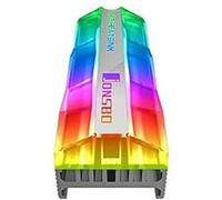 Jonsbo Compatible M.2-2 Mirage Edition M.2 SSD Passivkühler, ARGB - grau