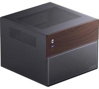 Jonsbo N4 NAS Case Black and Wood Boîtier PC 8 baies
