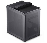 mini-tour Jonsbo C6 Handle Black Boîtier, Boîtier gaming, Boîtier PC noir