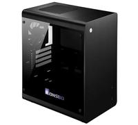 Jonsbo RM3 Micro-ATX Gehäuse, Tempered Glass - Schwarz