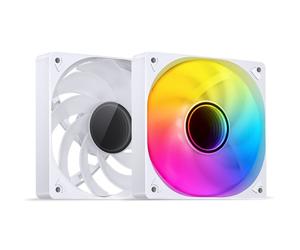 Jonsbo SL-120WR système de refroidissement d'ordinateur Boitier PC Ventilateur 12 cm Blanc 1 pièce(s)